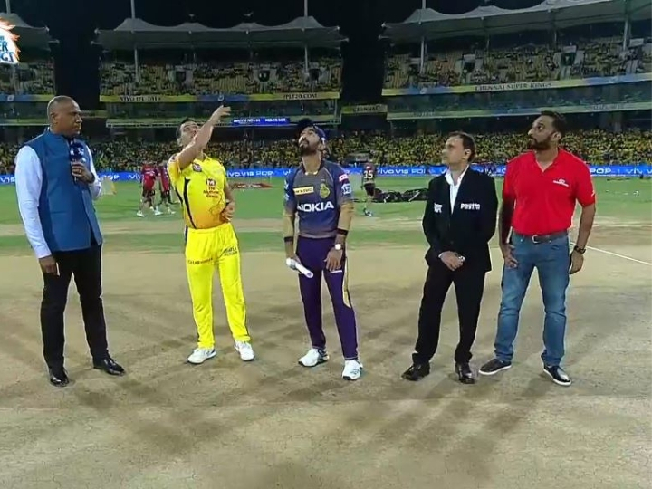 ipl 2019 csk vs kkr match 23 chennai opt to bowl both sides unchanged IPL 2019, CSK vs KKR, Match 23: Chennai opt to bowl; both sides unchanged