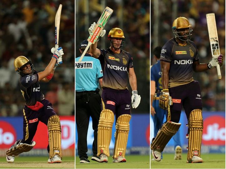 ipl 2019 kkr vs mi lynn gill russel maul mumbai bowlers kolkata post highest total of the season IPL 2019, KKR vs MI: Lynn, Gill, Russel maul Mumbai to post highest total of the season