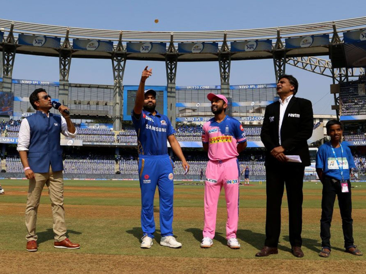 ipl 2019 rajasthan opt to bowl mi skipper rohit sharma returns from injury IPL 2019: Rajasthan opt to bowl, MI skipper Rohit Sharma returns from injury