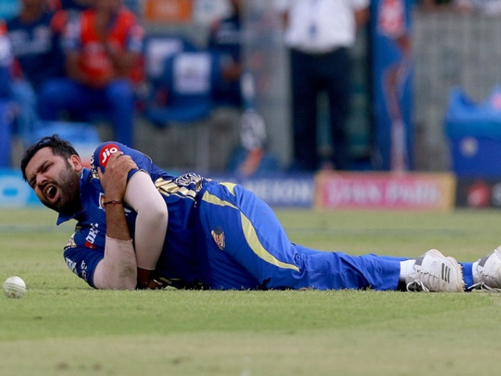 IPL 2019: Rohit Sharma sustains injury during MI practice session ipl 2019 rohit sharma sustains injury during mi practice session IPL 2019: Rohit Sharma sustains injury during MI practice session