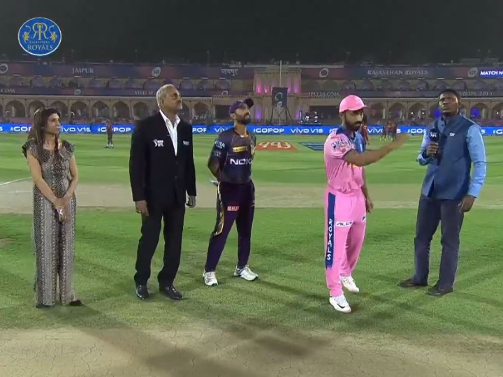 IPL 2019 RR vs KKR: Kolkata opt to field with one major change