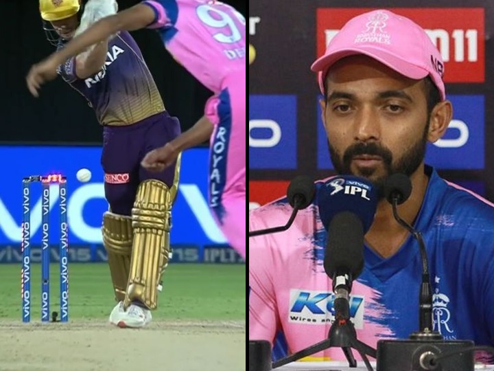 ipl 2019 rahane demands ball to given dead if it fails to dislodge bails after hitting stumps IPL 2019: Rahane demands ball to given dead if it fails to dislodge bails after hitting stumps