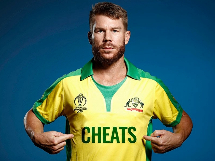 englands barmy army mocks david warner calls him cheat using doctored image England's Barmy Army mocks David Warner, calls him 'Cheat' using doctored image