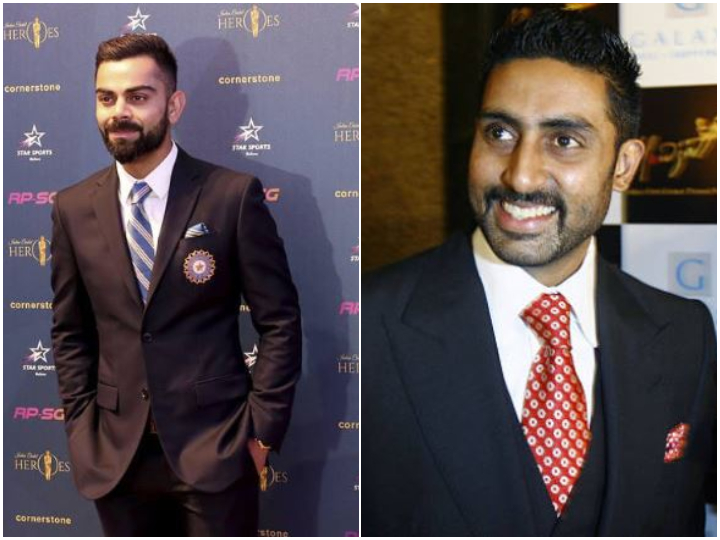 abhishek bachchan trolls virat kohli after pic with kane Abhishek Bachchan trolls Virat Kohli after pic with Kane