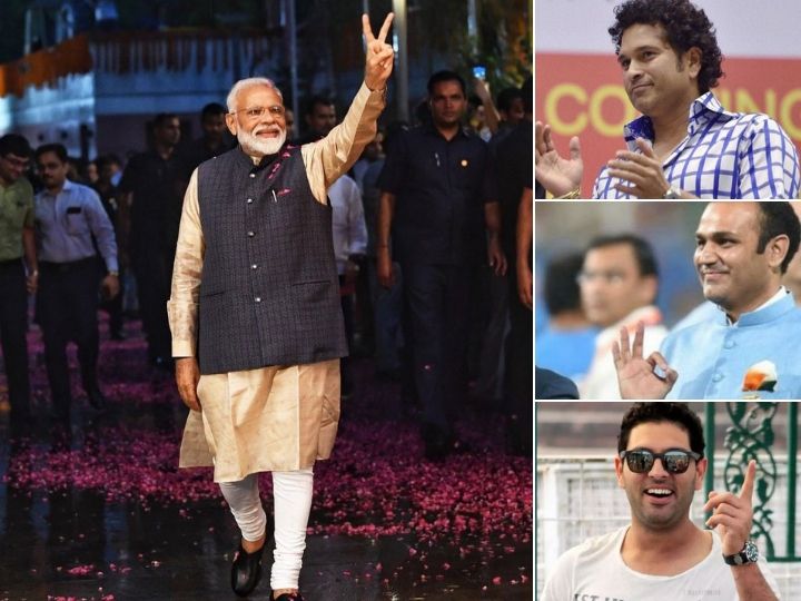Lok Sabha Election Results 2019: Indian cricketers congratulate PM Modi on record victory