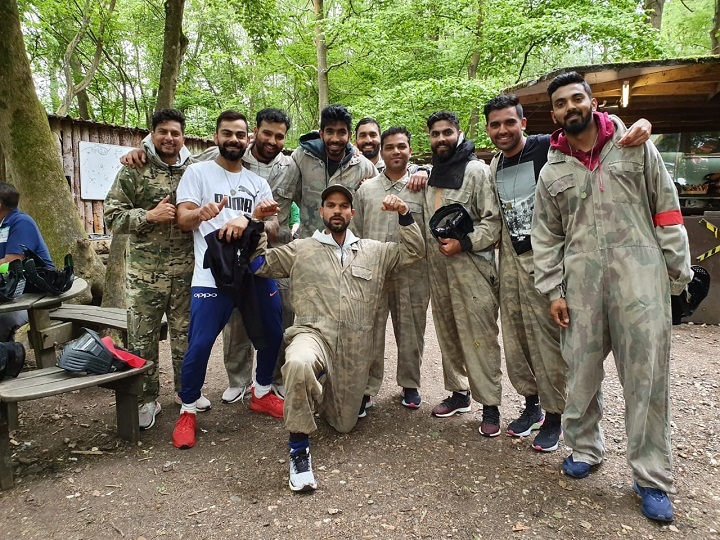 World Cup 2019: Virat Kohli goes out for game of paintball with India teammates in Southampton