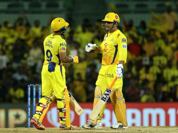 ipl 2019 mi vs csk qualifier 1 late hitting from dhoni rayudu takes chennai to 131 4 IPL 2019, MI vs CSk, Qualifier 1: Late hitting from Dhoni, Rayudu takes Chennai to 131/4