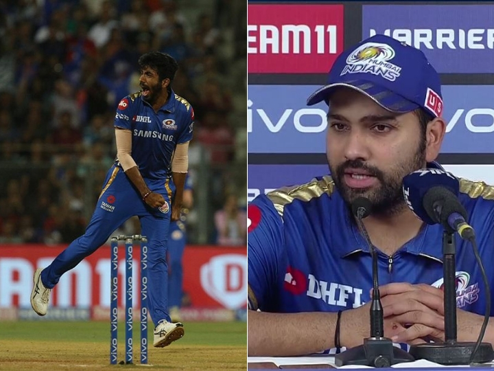 ipl 2019 rohit sharma applauds bumrah for holding nerves in super over IPL 2019: Rohit Sharma applauds Bumrah for holding nerves in Super Over