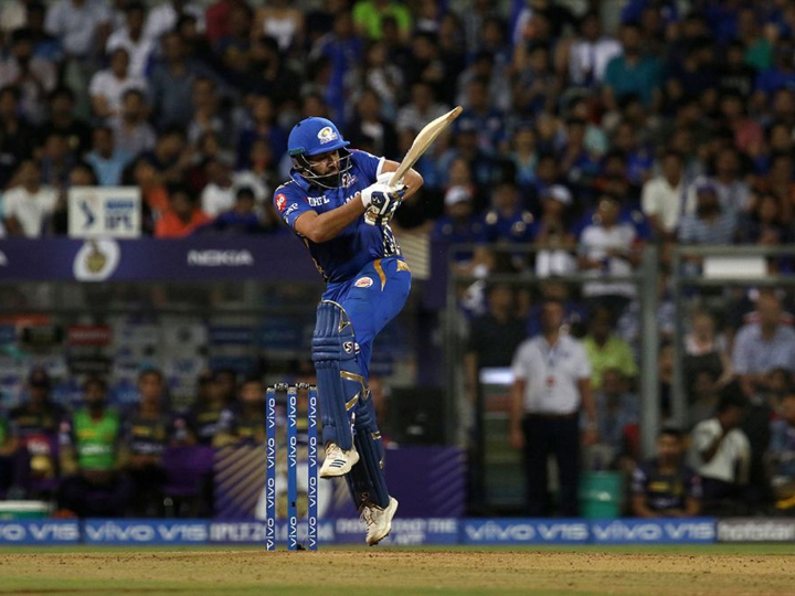 ipl 2019 mi vs kkr match 56 rohit yadav shine as mi beat kkr by 9 wickets to top table IPL 2019, MI vs KKR, Match 56: Rohit, Surya Kumar take Mumbai on top, beat Kolkata by 9 wickets