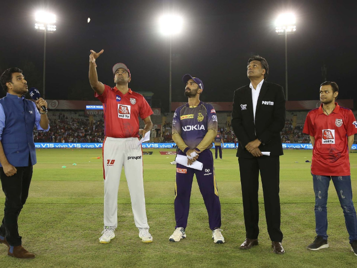 ipl 2019 unchanged kolkata opt to bowl against punjab at mohali IPL 2019: Unchanged Kolkata opt to bowl against Punjab at Mohali