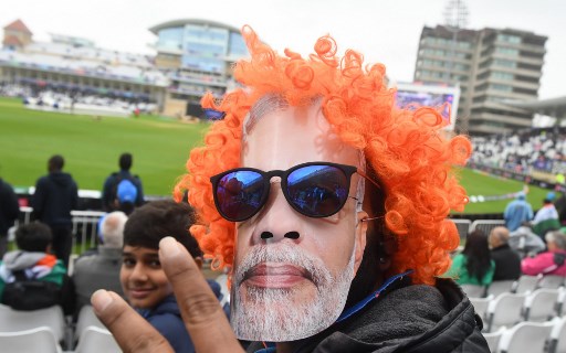 In Pics: Fans wear 'Modi mask' ahead of IND vs NZ match at Trent Bridge
