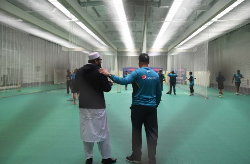 In Pics: Inzamam-ul-Haq attends Pakistan's training session ahead of IND vs PAK clash