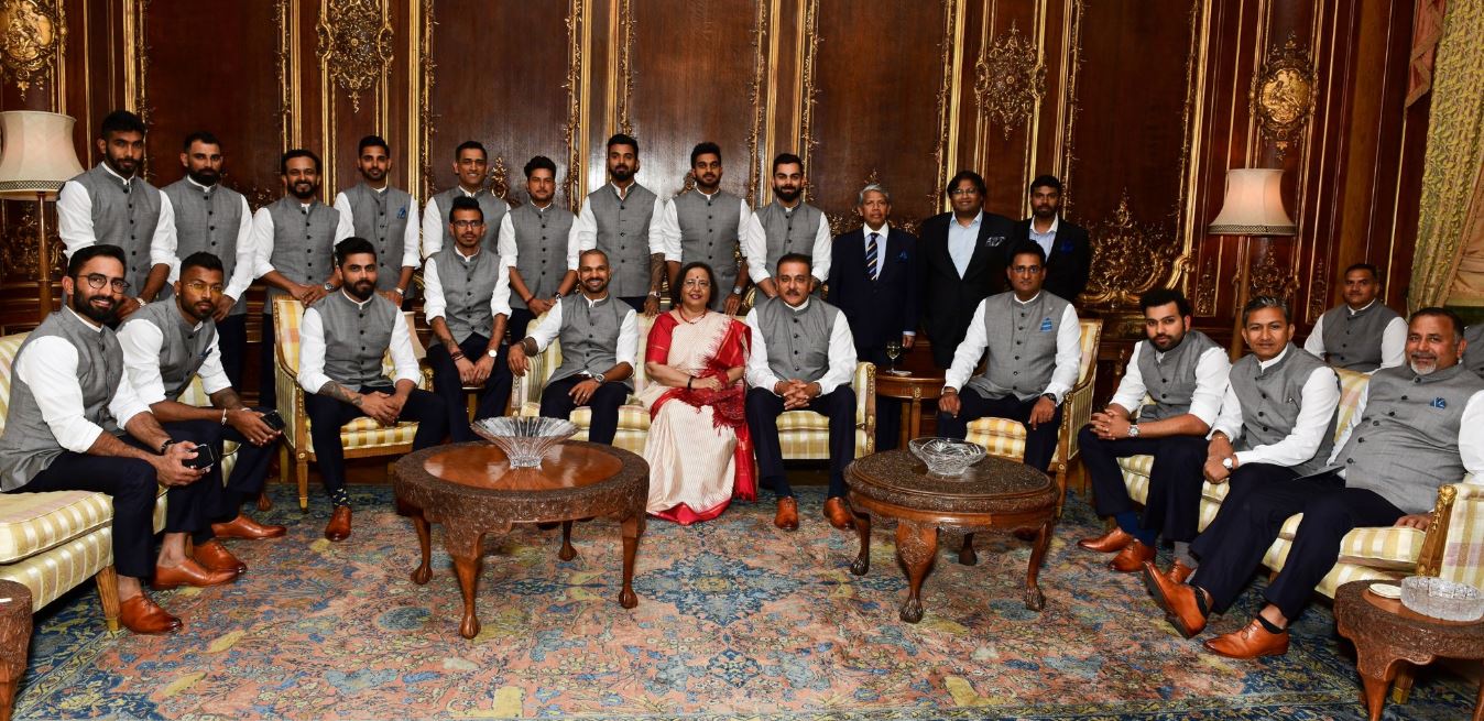 In Pics: Team India visit Indian High Commission in London