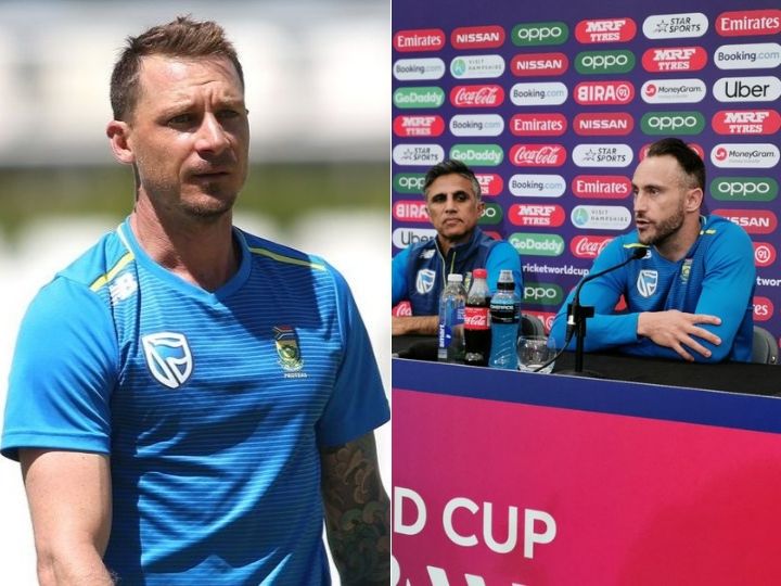 world cup 2019 dale has struggled really hard he needs love says du plessis World Cup 2019: Dale has struggled really hard, he needs love, says Du Plessis