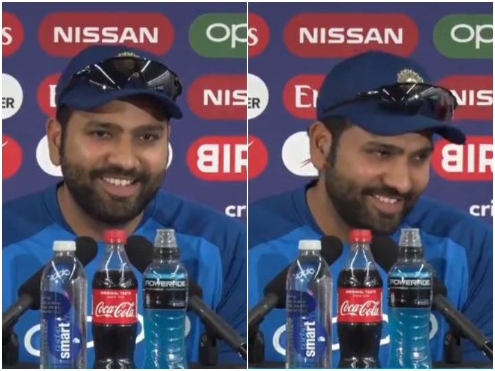 watch rohit sharmas witty reply to pakistani journalist will leave you in splits WATCH: Rohit Sharma's witty reply to Pakistani journalist will leave you in splits