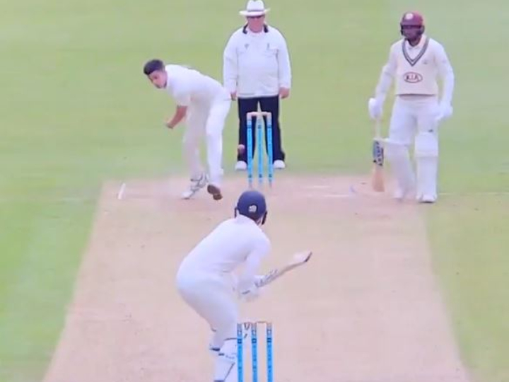 WATCH: Arjun's exceptional in-swing delivery will make father Sachin Tendulkar proud