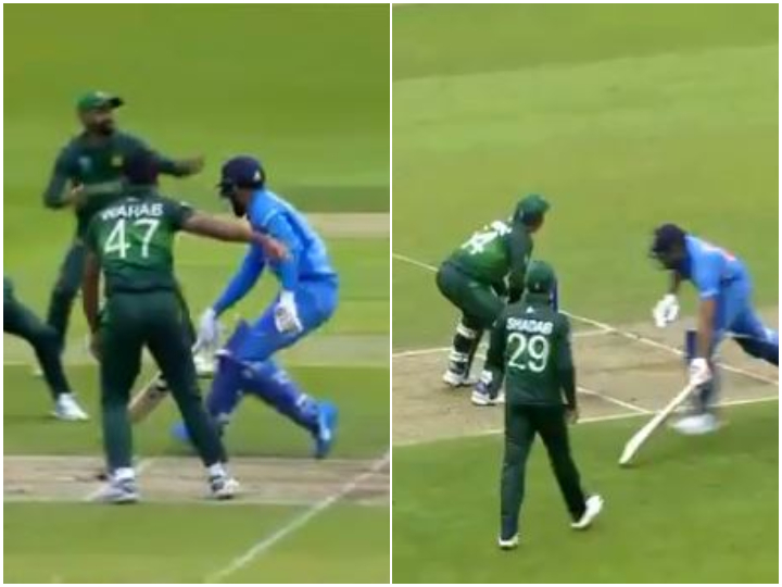 WATCH: Fakar Zaman's blunder helps Rohit Sharma survive a near 'run-out'