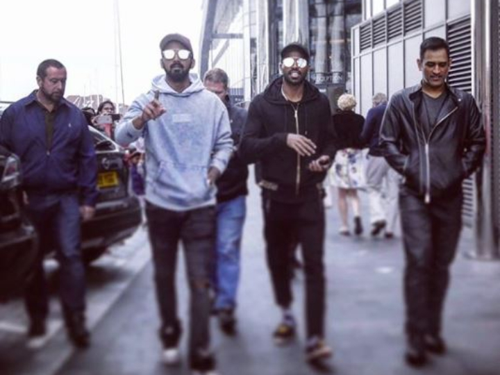 In Pic: Dhoni, Rahul and Pandya roam Southhampton streets 'like a boss'