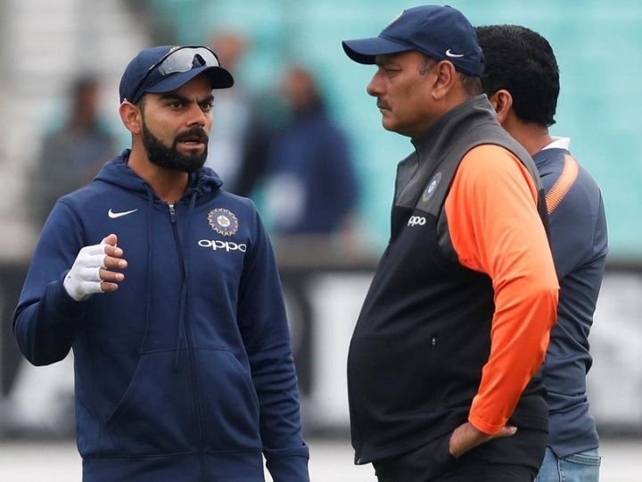 ravi shastri and other staff to get 45 day extension after world cup Ravi Shastri and other staff to get 45-day extension after World Cup