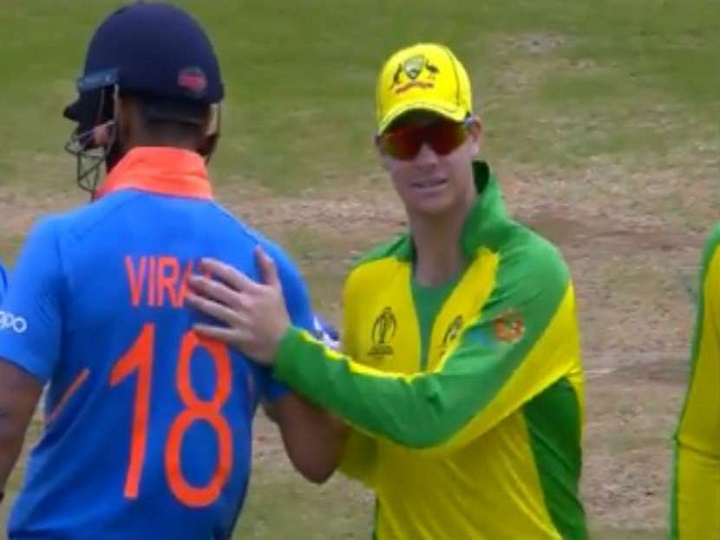 world cup 2019 virat kohli wins hearts by asking indian fans to stop booing steve smith in ind aus clash World Cup 2019: Virat Kohli wins hearts by asking Indian fans to stop booing Steve Smith in IND-AUS clash