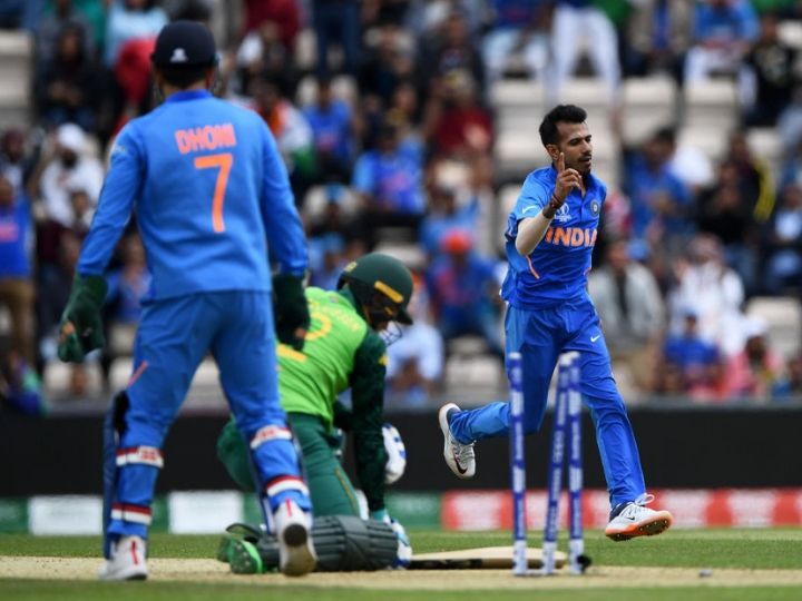 WATCH: Yuzvendra Chahal sets UNIQUE bowling record on his World Cup debut watch yuzvendra chahal sets unique bowling record on his world cup debut WATCH: Yuzvendra Chahal sets UNIQUE bowling record on his World Cup debut