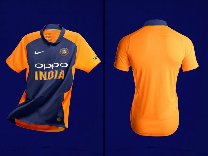 world cup 2019 bcci officially launches team indias away jersey World Cup 2019: BCCI officially launches Team India's away jersey