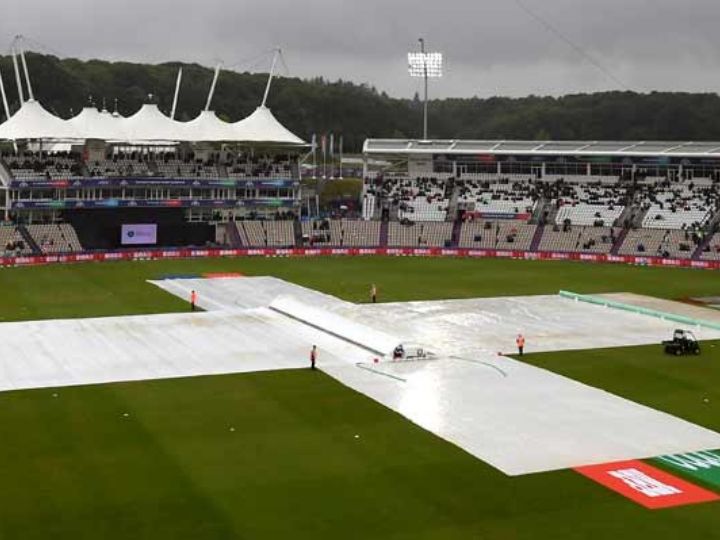 world cup 2019 heavy rain to play spoilsport in ind vs nz game says weather report World Cup 2019: Heavy rain to play spoilsport in IND vs NZ game, says weather report