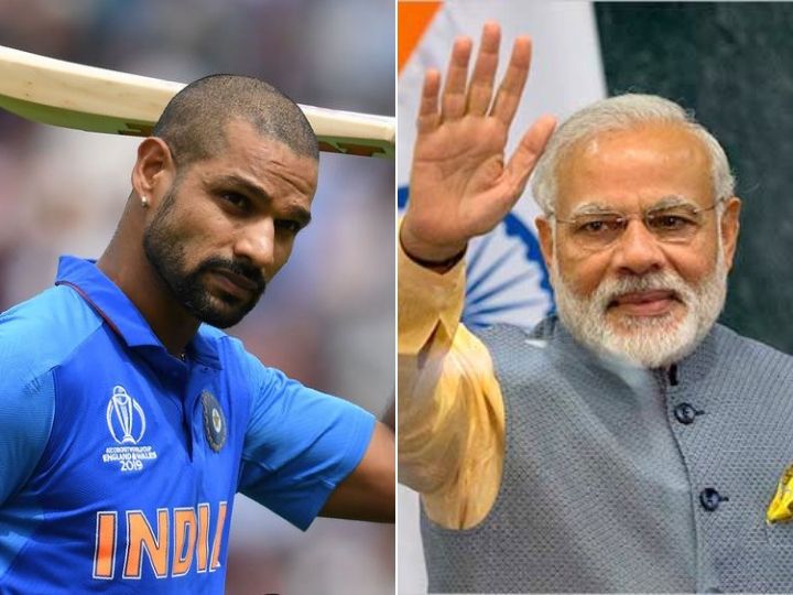 world cup 2019 pm narendra modi wishes shikhar dhawan a speedy recovery World Cup 2019: PM Narendra Modi wishes Shikhar Dhawan a speedy recovery