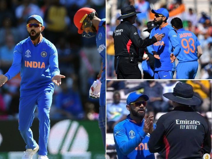 World Cup 2019: Virat Kohli fined for excessive appealing during Afghanistan clash