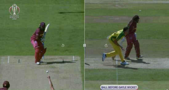 Fans lash out at umpire Gaffaney after poor umpiring cost Gayle his wicket