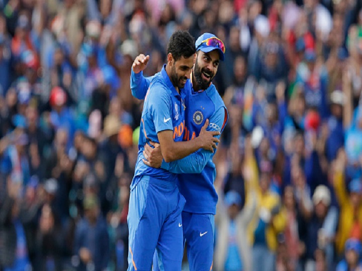 world cup 2019 indian skipper kohli all praises for bhuvneshwar kumars performance against australia World Cup 2019: Indian skipper Kohli all praises for Bhuvneshwar Kumar's performance against Australia