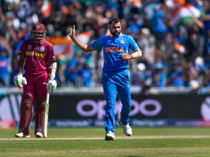 watch shami produces lethal fast bowling spell to decimate windies batting lineup in wc WATCH: Shami produces lethal spell to decimate Windies batting in Manchester