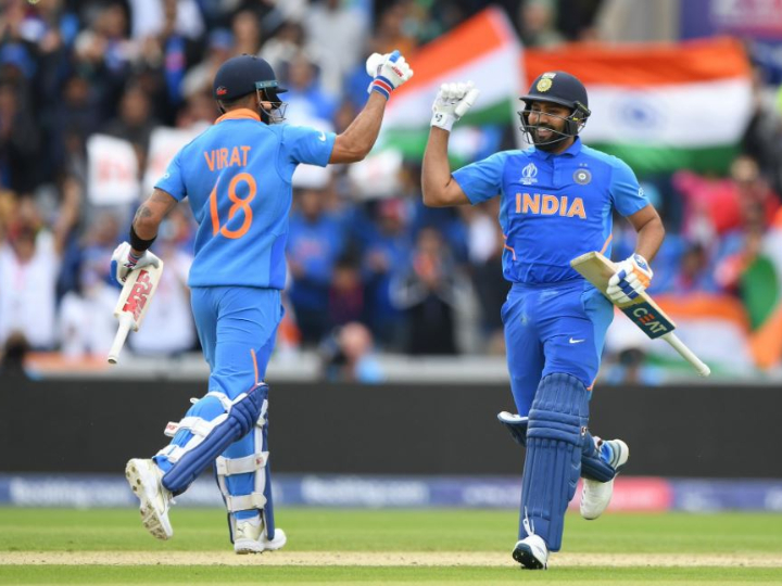 ind vs pak icc world cup 2019 rohits heroic ton power india to 336 5 against pakistan IND vs PAK, ICC World Cup 2019: Rohit's heroic ton powers India to 336/5 against Pakistan