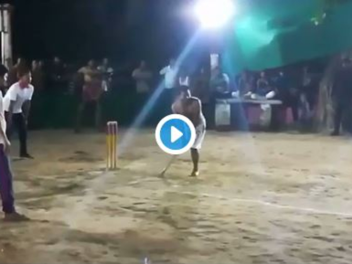 one legged cricketer overcomes disability to play sensational shots 'One-legged' cricketer overcomes 'disability' to play sensational shots