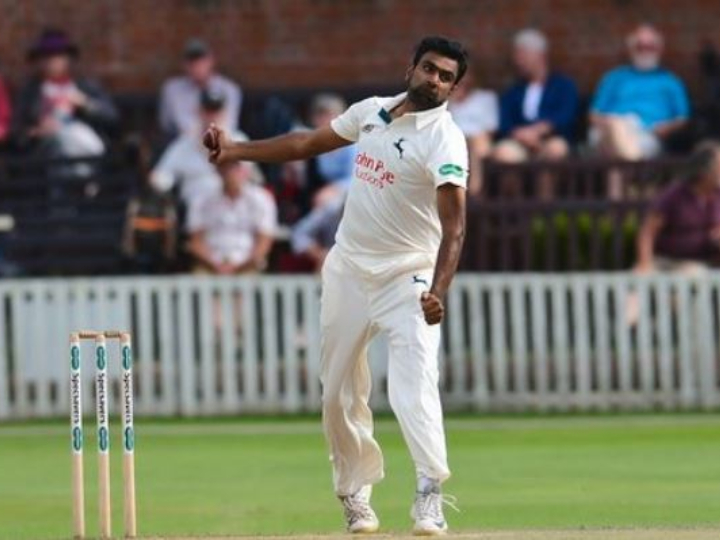 watch ashwin takes five wickets for nottinghamshire WATCH: Ashwin Takes Five Wickets For Nottinghamshire