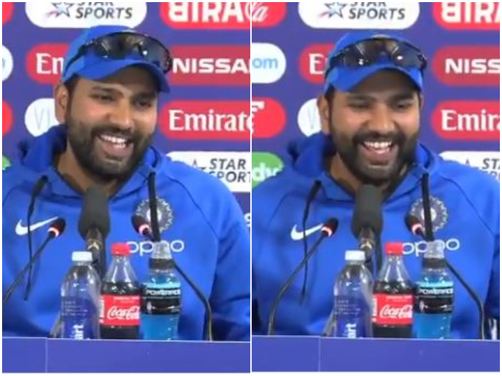 WATCH: Rohit Sharma's hilarious response on Dhoni's b'day plans