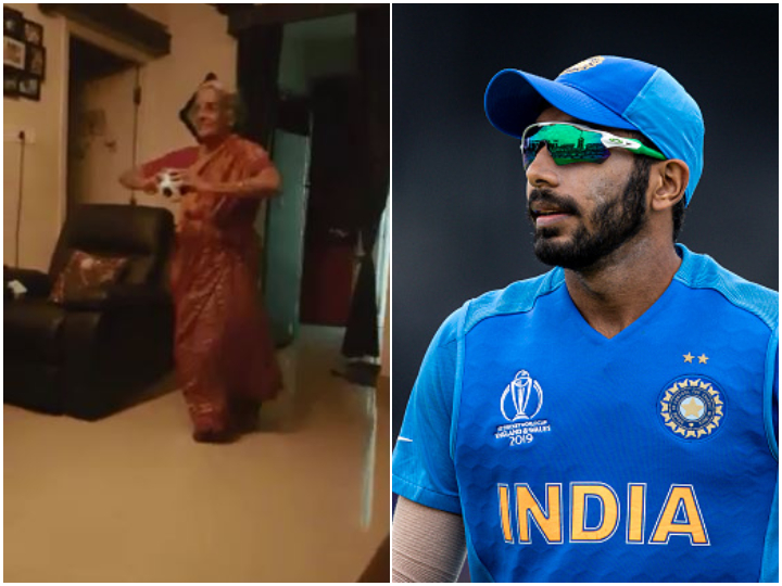 watch bumrah amazed by elderly fans imitation of his bowling style WATCH: Bumrah amazed by elderly fan's imitation of his bowling style