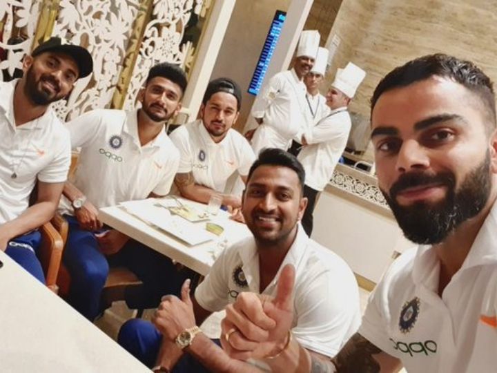 virat kohli shares pictures with teammates before leaving for west indies tour Virat Kohli Shares Pictures With Teammates Before Leaving For West Indies Tour