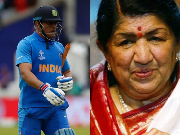 world cup 2019 lata mangeshkar requests ms dhoni not to retire World Cup 2019: Lata Mangeshkar Requests MS Dhoni Not To Retire
