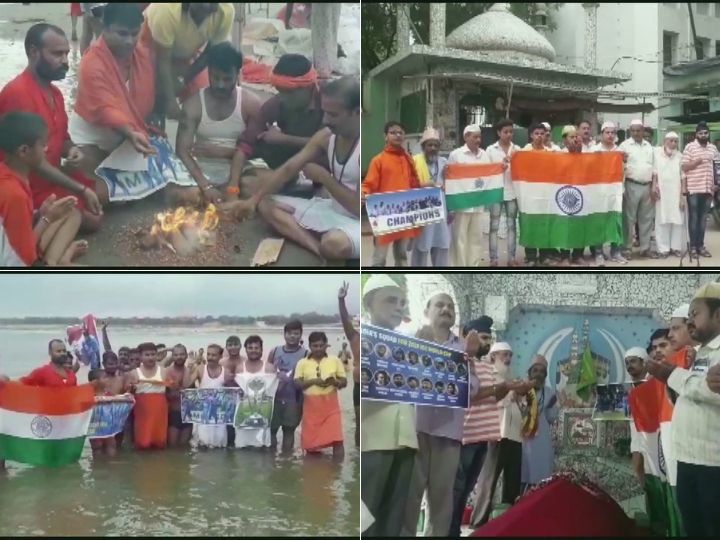 world cup 2019 people across different states pray for indias victory in semi finals see pics World Cup 2019: People Across Different States Pray For India's Victory in Semi-Finals | SEE PICS