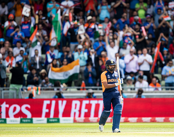 WC 2019: Rohit Sharma becomes first batsman to score 3 tons in ongoing tournament
