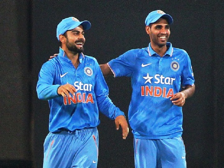 ind vs wi 2nd odi bhuvneshwar praises kohli says skipper desperately wanted to score ton IND vs WI, 2nd ODI: Bhuvneshwar praises Kohli, Says Skipper Desperately Wanted To Score Ton