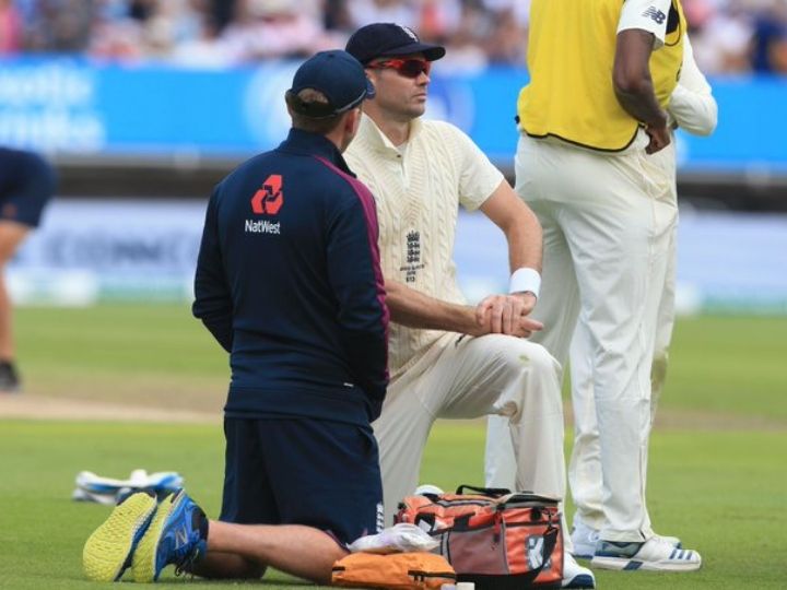 eng vs aus 1st ashes test james anderson wont bowl in final innings due to calf tightness ENG vs AUS, 1st Ashes Test: James Anderson Won't Bowl In Final Innings Due To Calf Tightness