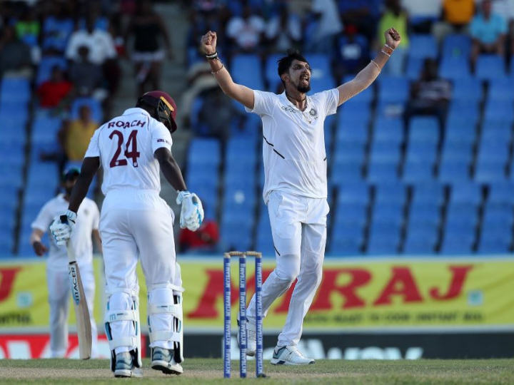 IND vs WI, 1st Test: Ishant's Spirited Effort Puts India On Top In First Test