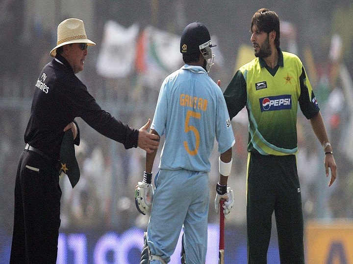 afridi calls for un intervention over j k issue gambhir reminds him of pok Afridi Calls For UN Intervention Over J-K Issue, Gambhir Reminds Him Of PoK