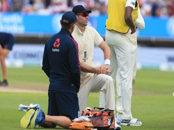 ashes 2019 james anderson ruled out of second test due to calf injury Ashes 2019: James Anderson Ruled Out Of Second Test Due To Calf Injury