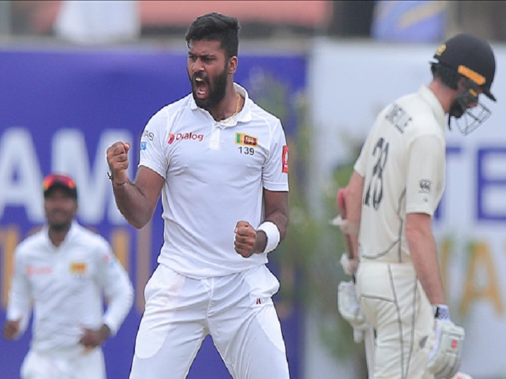 sl skipper hails bowlers efforts for setting up win against nz in galle test SL Skipper Hails Bowlers' Efforts For Setting Up Win Against NZ in Galle Test