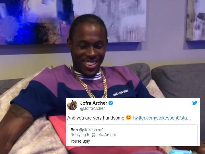 jofra archer slams troll with a brilliant reply on twitter Jofra Archer Slams Troll With A Brilliant Reply On Twitter