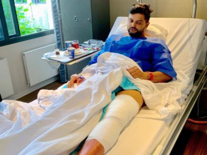in pic suresh raina undergoes knee surgery Suresh Raina Undergoes Knee Surgery, Out For Better Part Of Domestic