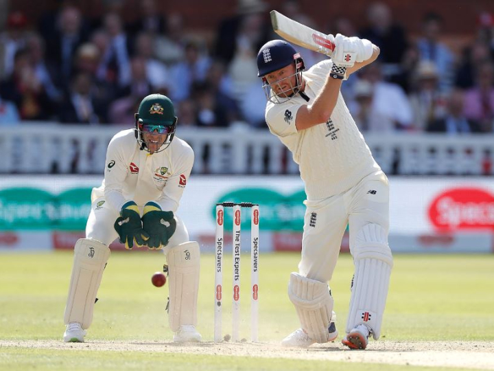 ashes 2019 burns bairstow fifties help england post 258 on day 2 Ashes 2019: Burns, Bairstow Fifties Help England Post 258 On Day 2